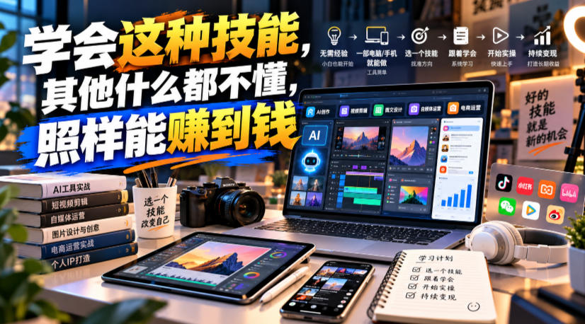 某公众号付费文章：学会这种技能，其他什么都不懂，照样能賺到钱-宣源知识学堂