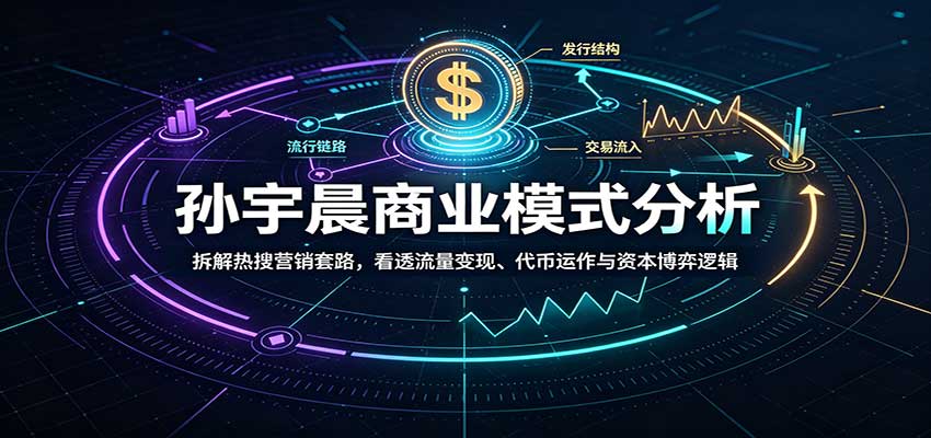 孙宇晨商业模式分析:拆解热搜营销套路,看透流量变现、代币运作与资本博弈逻辑-宣源知识学堂