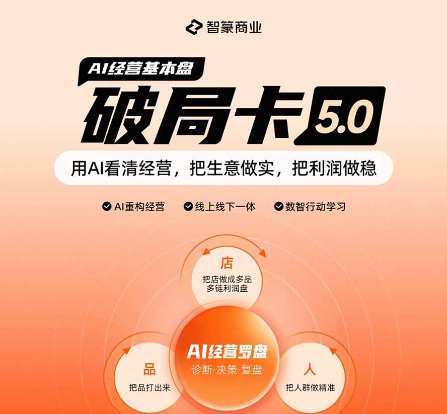 淘宝天猫2026破局卡5.0：AI重构经营+线上线下一体化，用数据看清生意并搭建稳定利润基本盘-宣源知识学堂