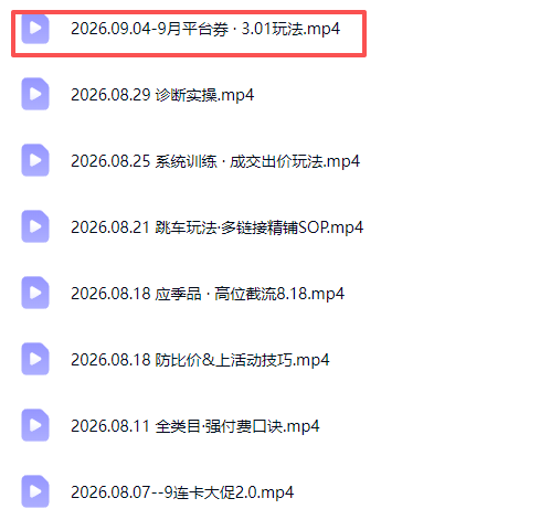 拼多多实战特训营(更新26年9月-宣源知识学堂