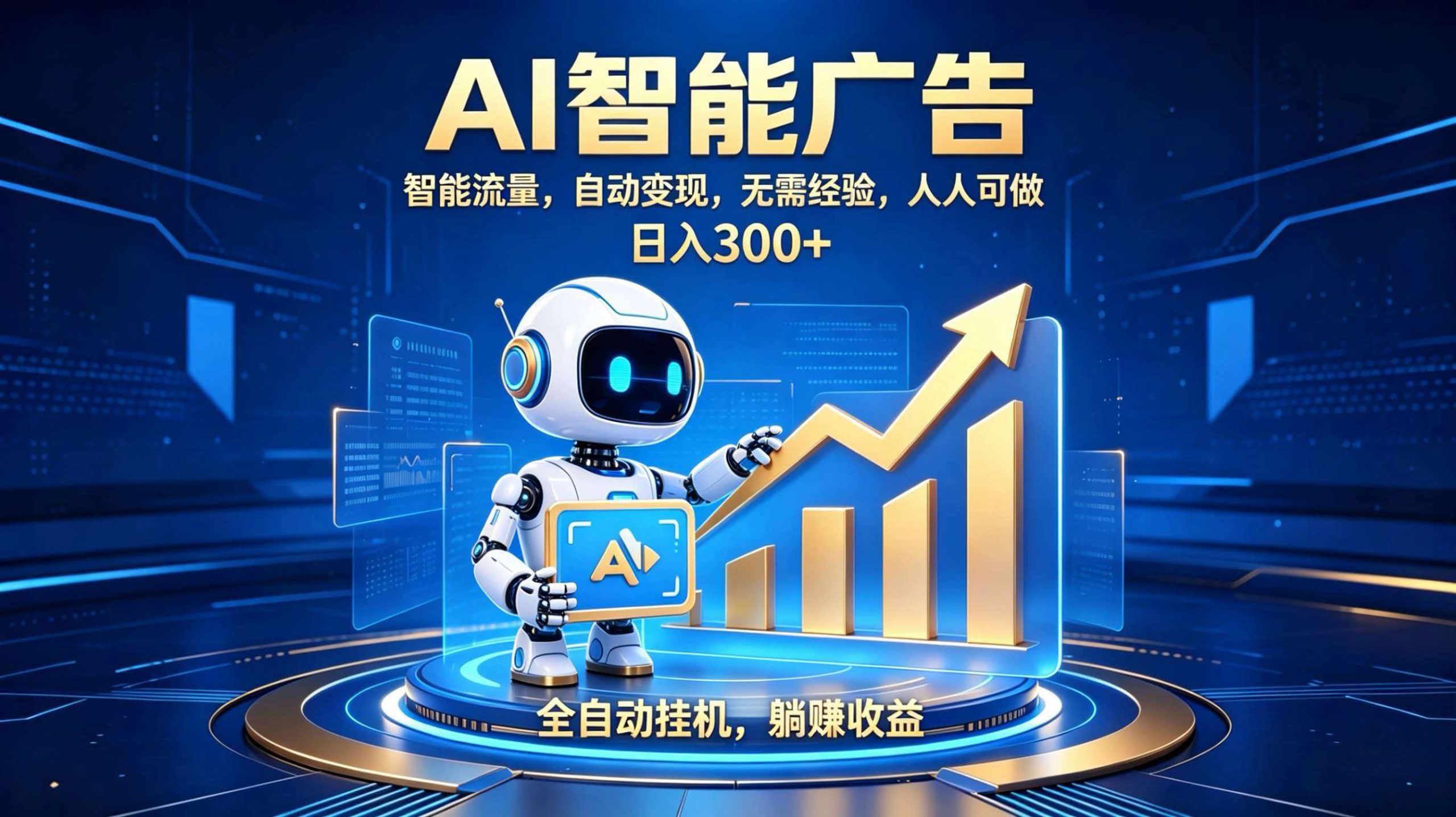 轻资产新赛道,全自动AI广告,打造持续收益-宣源知识学堂