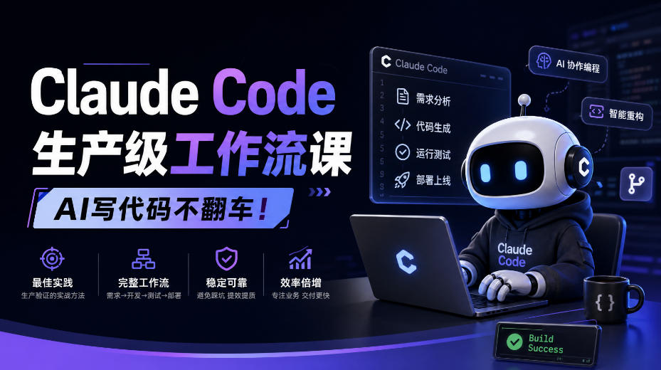 Claude Code生产级工作流课，AI写代码不翻车！【原创双语字幕】-宣源知识学堂