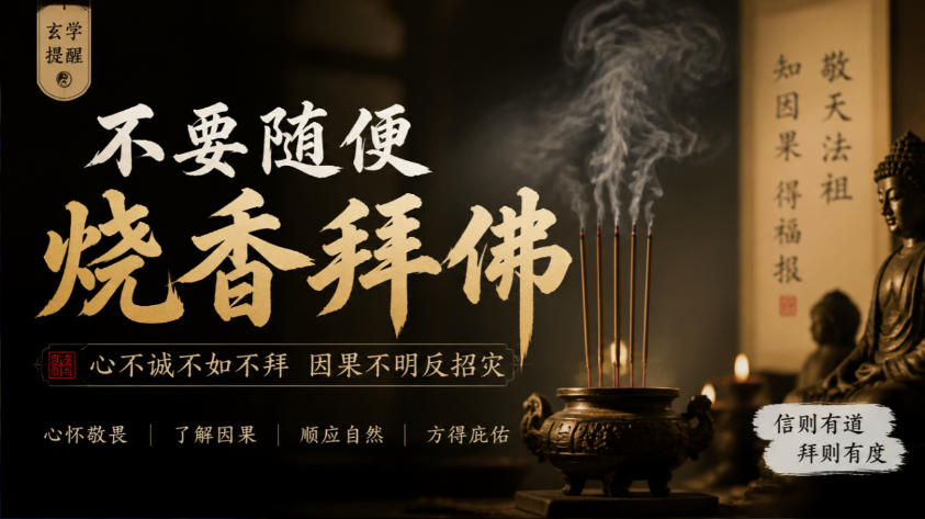 某公众号付费文章：玄学提醒：不要随便烧香拜佛-宣源知识学堂